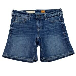 Pilcro and the Letterpress Women's Dark Blue Denim Jean Shorts